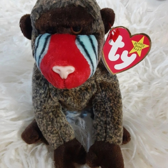 Ty Other - Cheeks beanie baby